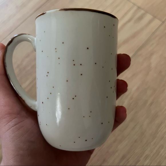 Dainty Floral Cottage Core Speckled Coffee Tea Mug - Picture 5 of 6
